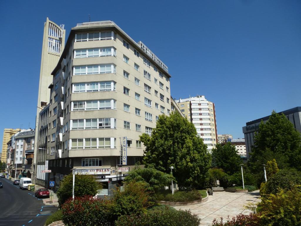 Hostal Palas آكورونيا المظهر الخارجي الصورة