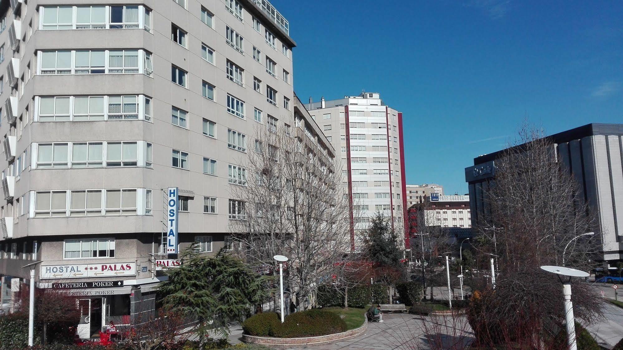 Hostal Palas آكورونيا المظهر الخارجي الصورة
